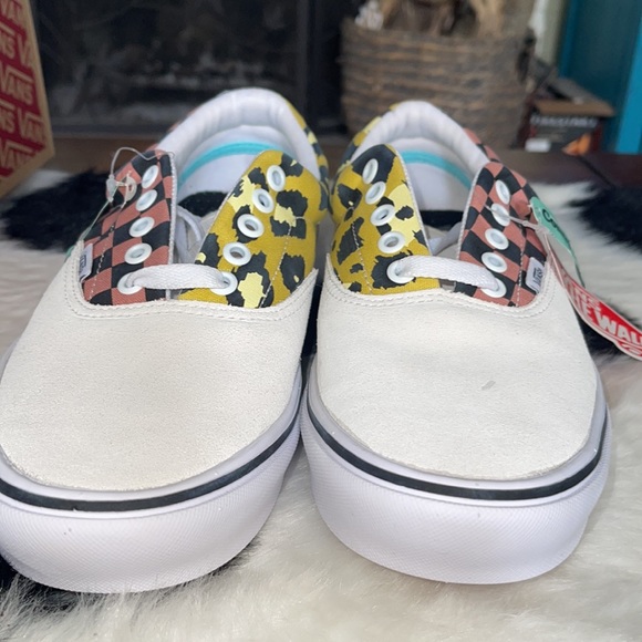 Vans Comfycush Era  Leopard Checkered M 8.5 W 10 - Picture 3 of 7